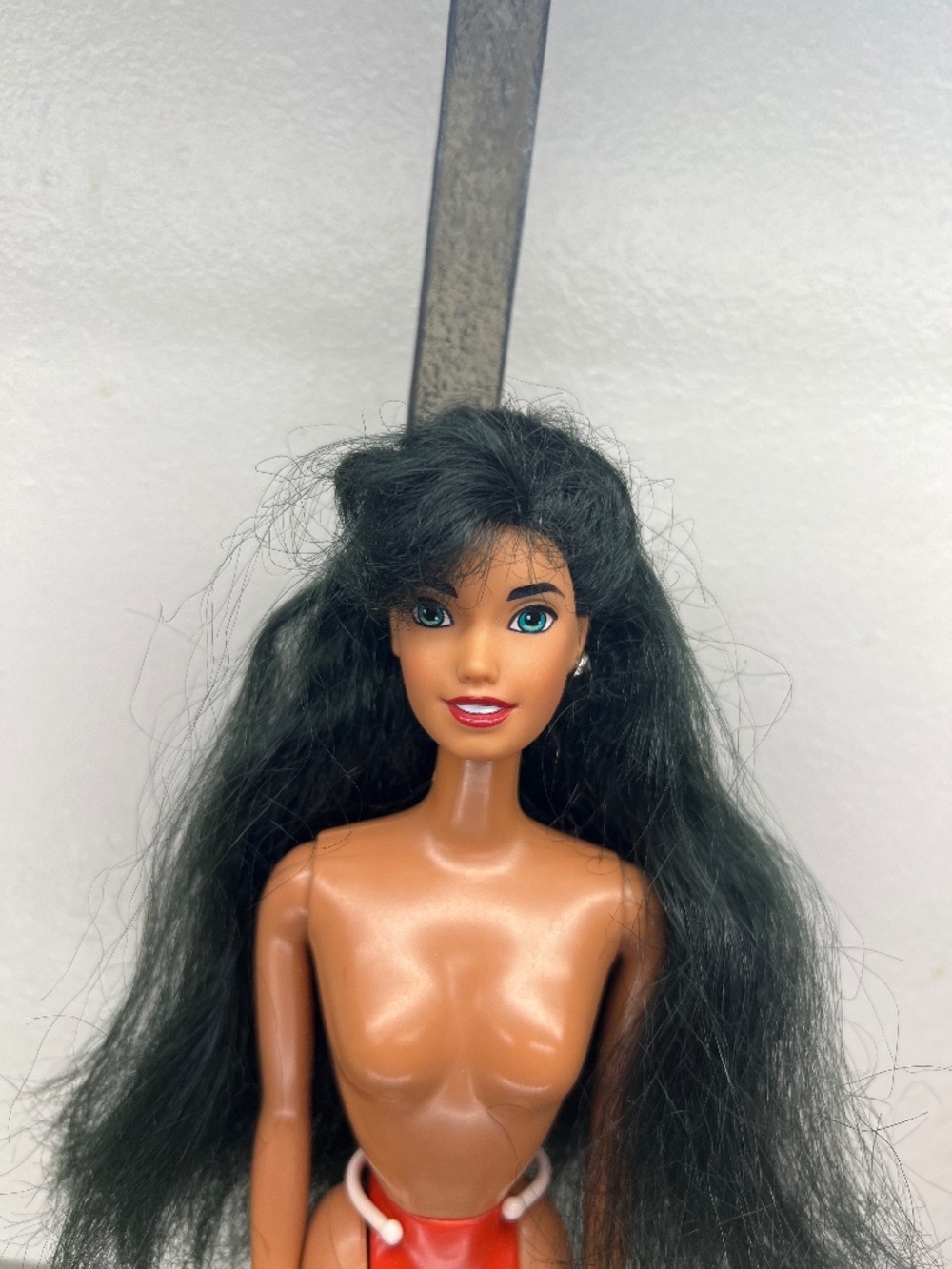 1995 Disney GYPSY DANCING ESMERALDA Doll Hunchback Dame Mattel Nude